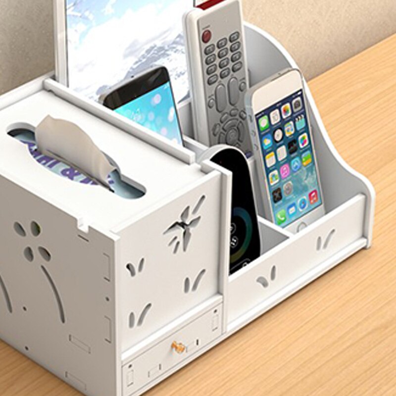 DIY Wood Desk Stationery Holders with Drawer Organizer Office Paper Holders Stationery Organizer Wooden Storage Box Joy Corner