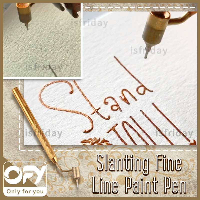 OFY®Linha fina de inclinação caneta pintura agulha desenho pingando pigmento esboço marcadores casa diy design arte fornecimento acessórios