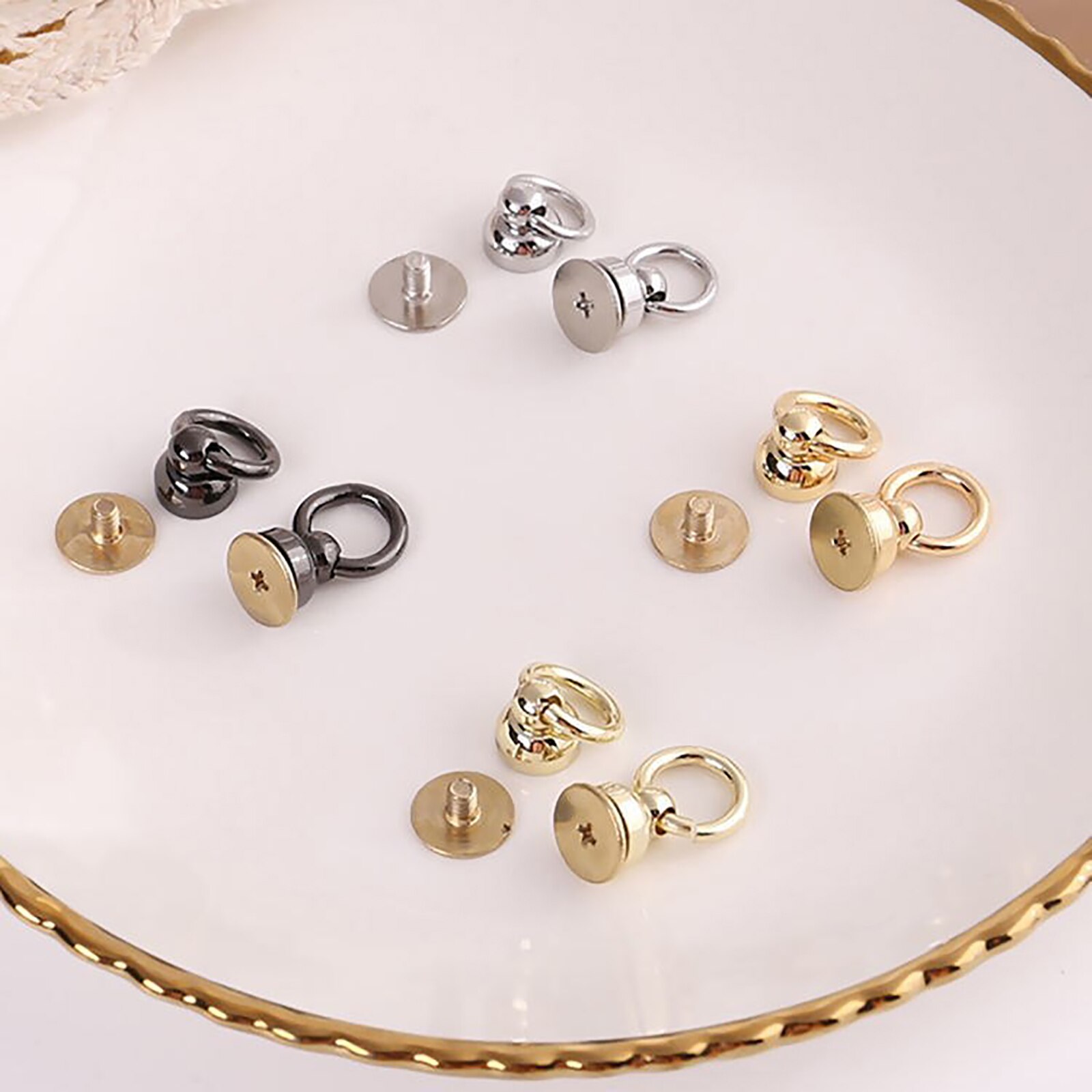 Rivets à tête ronde avec bouton Rivet, vis à tête pour homme