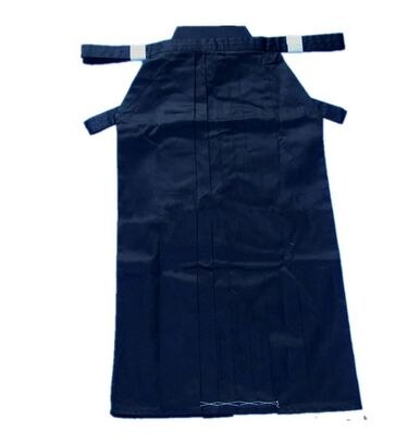 Japansk samurai stil baggy hakama byxor kimono kendo uniformer byxor kendo iaido aikido hakama hakama 70701: Blå byxor / M