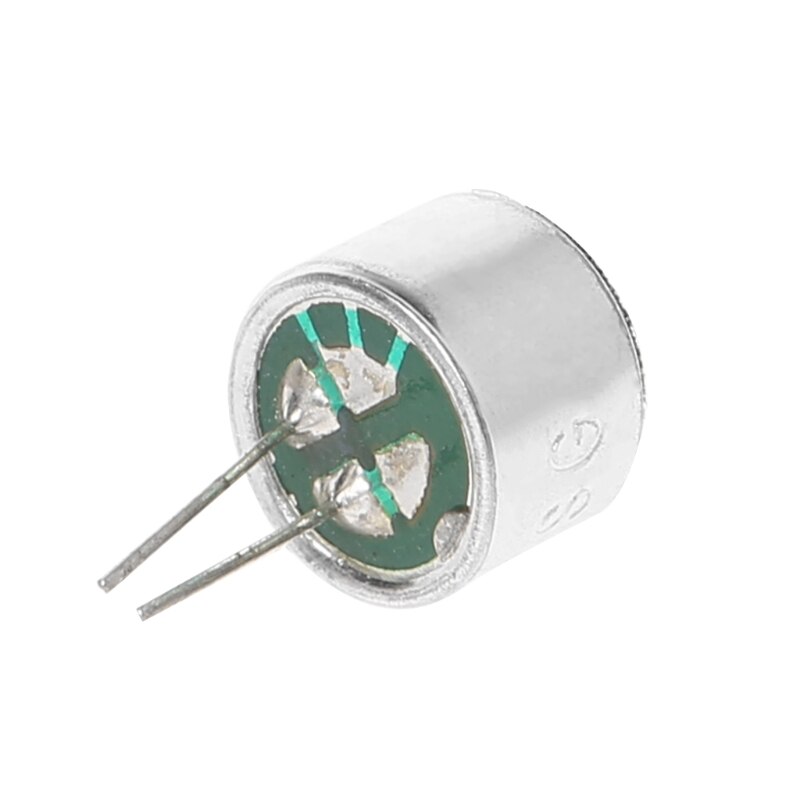 10 Stks/partij Met 2 Pin Kabels Capsule Electret Condensator Microfoon 9767 Mic