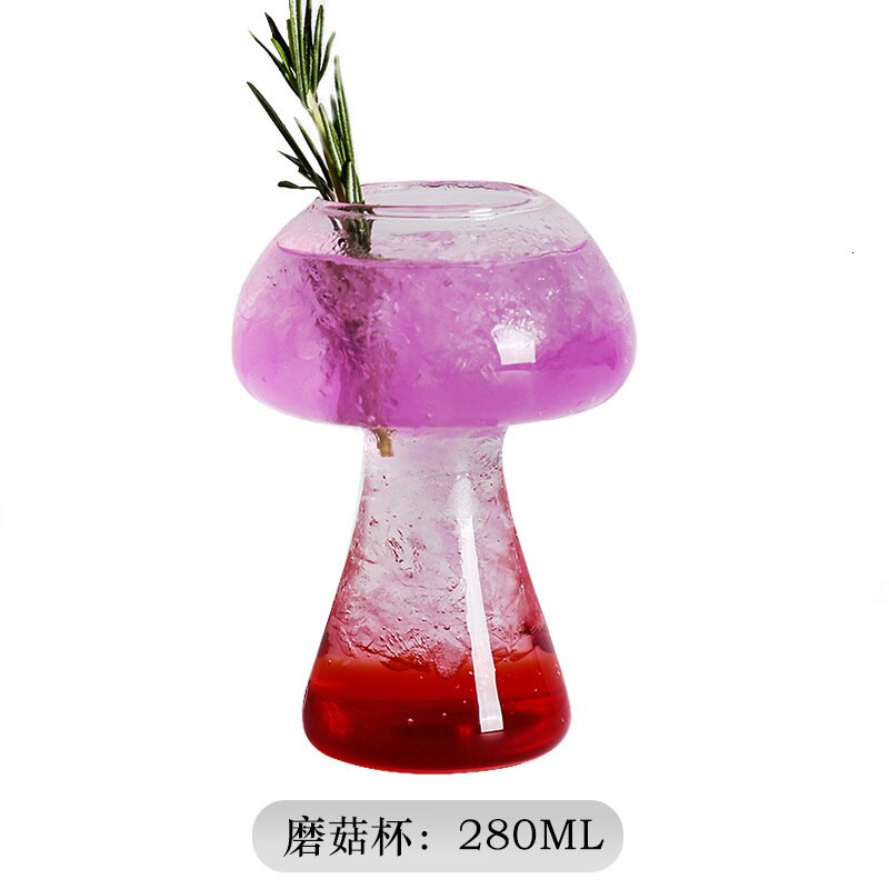3D champignon nuage spécial verre à Cocktail pour Bar fête Swamm forme pas cher drôle secousse aigre mélangé TIKI vin Smoothies coupe: 1 Piece