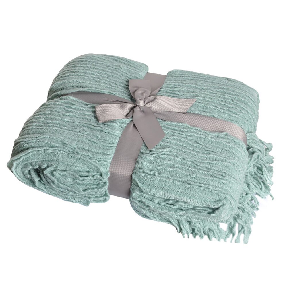 Battilo 100%  acryl casual banksprei woondecoratie gebreide deken , 130*170cm