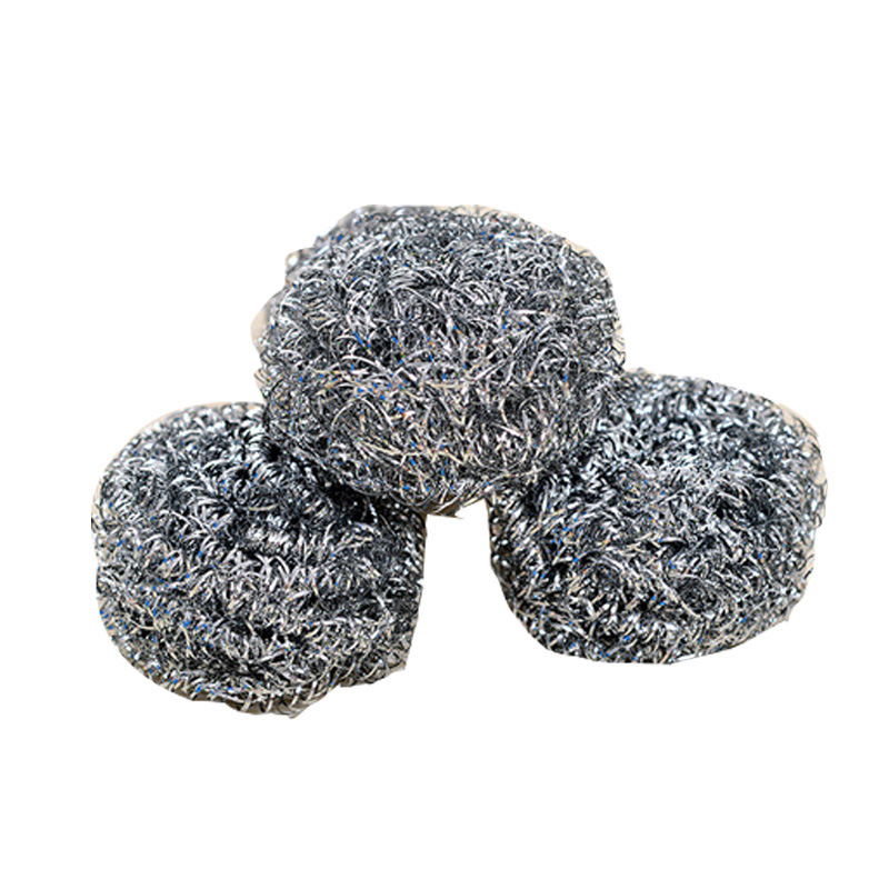 Brosse à vaisselle en laine acier inoxydable | Acier inoxydable, laine vaisselle à laver, ustensiles de cuisine, ménagère boule de nettoyage en métal