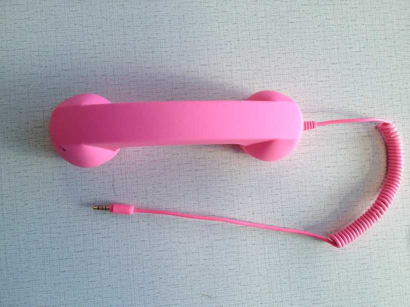 3.5mm Retro Classic Telephone Cell Phone Handset Receiver For Android IPhone For xiaomi Huawei Samsung iphone