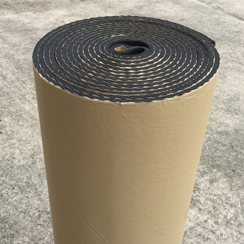 1Roll 200cmx50cm 3mm/6mm/8mm Adhesive Closed Cell Foam Sheets Soundproof Insulation Home Car Sound Acoustic Insulation