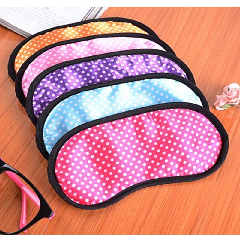 1 PCS ! Travel Sleep Rest Sleeping Aid Mask Eye Shade Cover Comfort Blindfold Shield Masks: 8