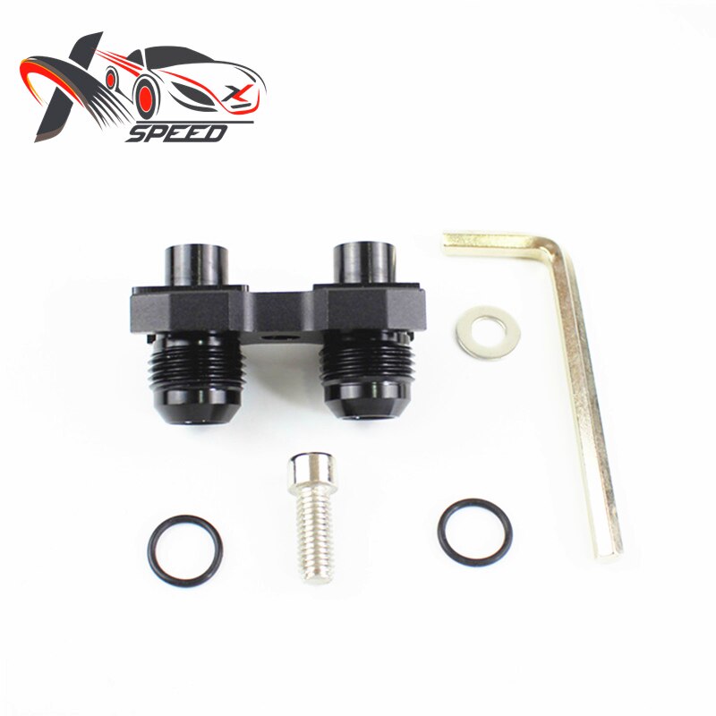 For BM* E36 E46 E82 E92 M3135i 335I Oil Adapter Cooling Kit And Oil Radiator Sandwich XXYBOA006BK: Default Title