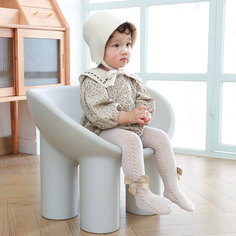 Summer Mesh Baby Girl Tights Breathable Thin Bows Kids Pantyhose Soft Solid Color Toddelr Stockings Baby Girl Clothes