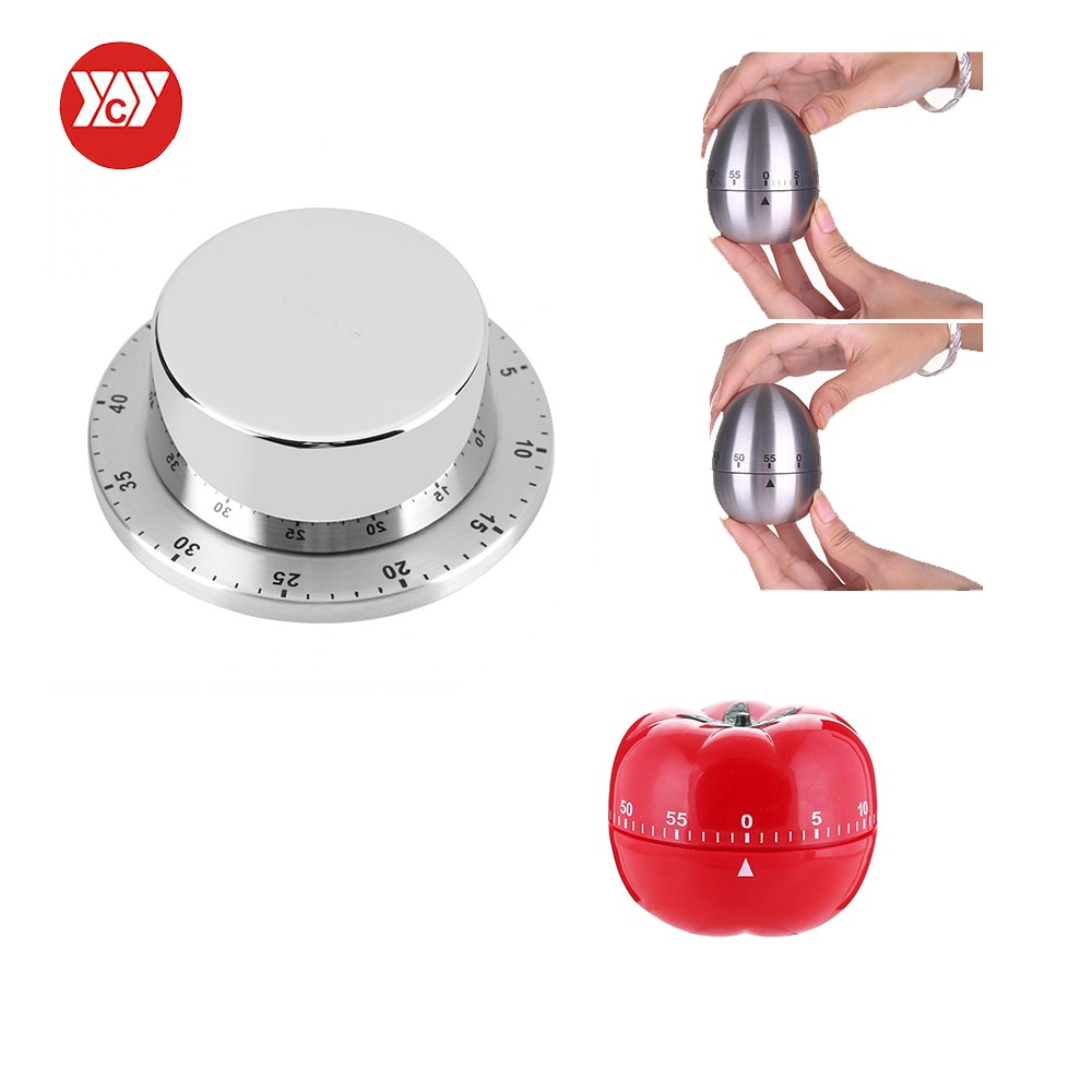 Magnet Kitchen Timer Time Reminder Kitchen Gadgets Cooking Clock Countdown Alarm Mechanical Cooking Count Up