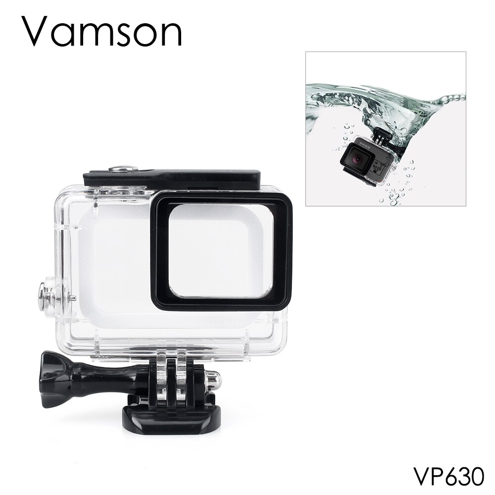 Vamson for Gopro Hero 7 6 5 Accessories Waterproof Protection Housing Case Diving 45M Protective For Gopro Hero 6 5 Camera VP630: VP630