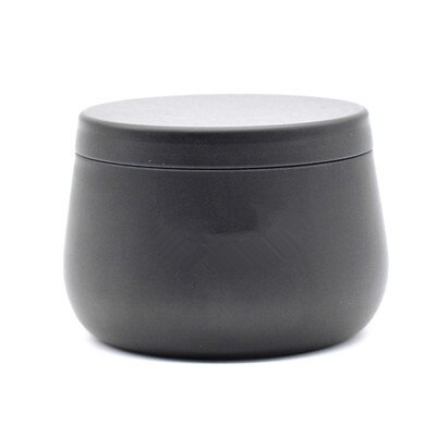 Tarros con tapa para velas, contenedores redondos vacíos de Metal, lata para derretir cera, Kit de fabricación de velas, almacenamiento DIY, 12 paquetes, 120ml, 4oz: black