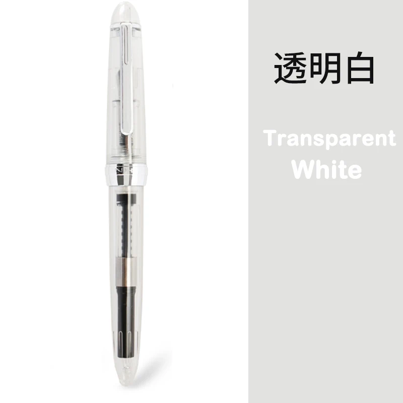 JINHAO 992 pióro wieczne srebrny klips 12 kolorów długopisy luksusowej jakości student biuro biznesowe artykuły szkolne artykuły papiernicze: Jasno szary