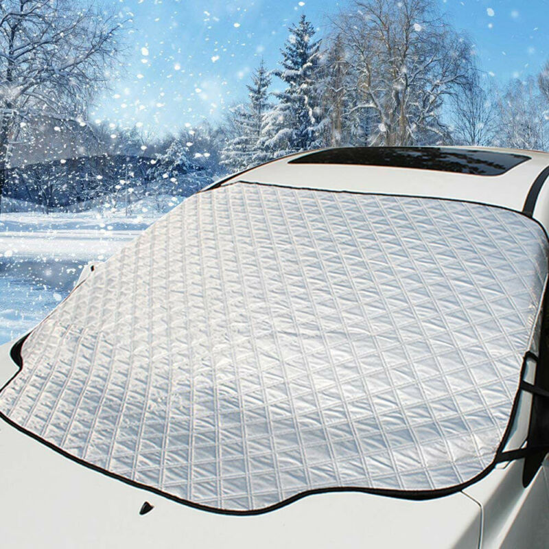1pc carro pára-brisa neve capa protector marca novo carro inverno gelo geada guarda sol sombra pára protetor capa