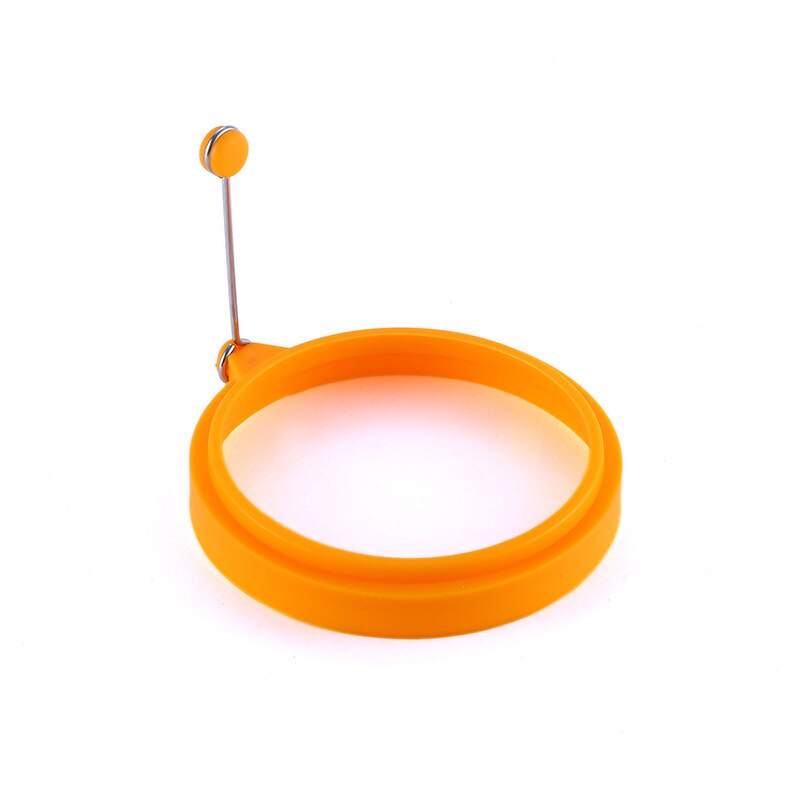 3 Piece Pancakes Mold Egg Cooker Dispenser Cooking Accessories and Tools Different Kitchen Utensils Gadgets for Home Supplies: Orange