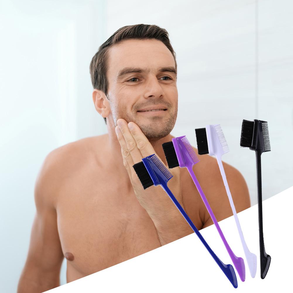 Doppelseitige Rand Kamm Kinder Jungen Mädchen Erwachsene Schönheit Haar Styling Pinsel Salon Friseur Werkzeuge Haushalt Haar Pflege Pinsel