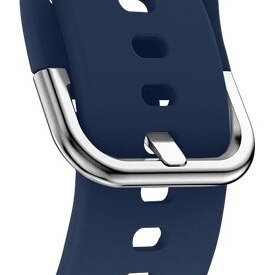 20 mm 22mm zachte siliconen horlogeband voor samsung galaxy watch active 42mm gear  s2 sport waterdichte dames- en herenarmband: Diepblauw / 22mm