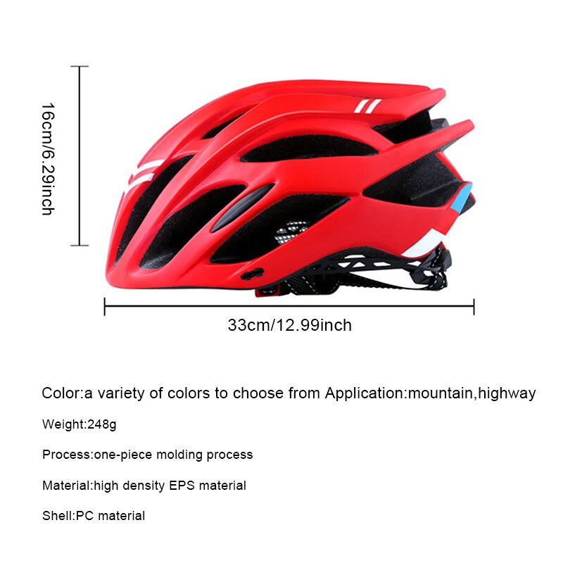 Cycling Helmet Bicycle Helmet Mountain Road Bike Helmets With Impact-absorbing Foam