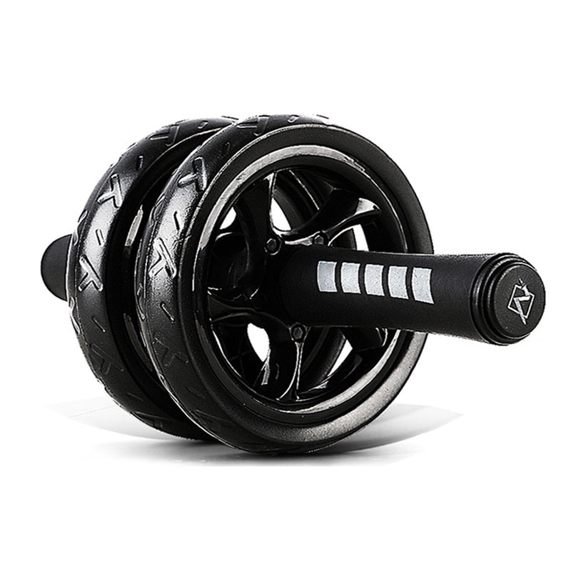 Double Wheel Abdominal Wheel ab Roller Press Roller Exercise abs Trainer Abdominal Muscle Trainer Sport at home gym Equipment
