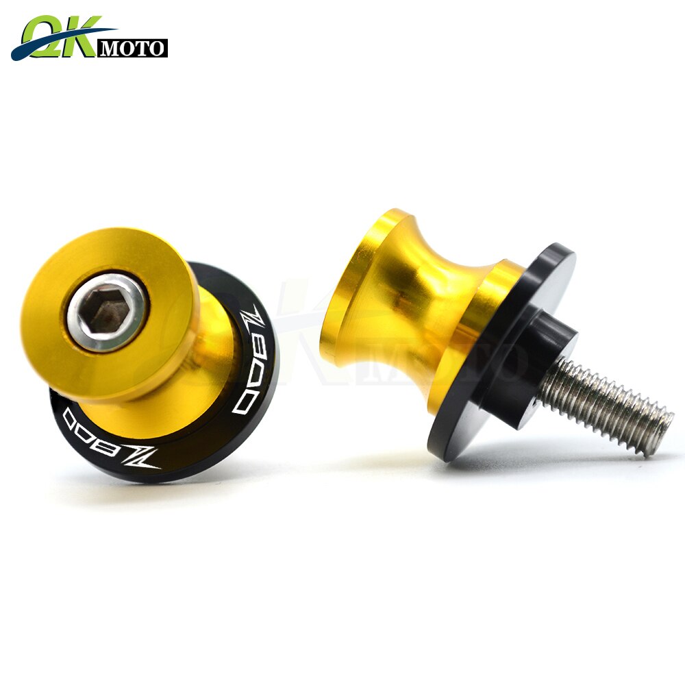 Motorrad Zubehör Schwinge Schieberegler Für KAWASAKI Z650 Z900 Z800 ZX-6R 636 ZX-10R VERSYS 650 NINJA 650: 8mm Gold-Z800