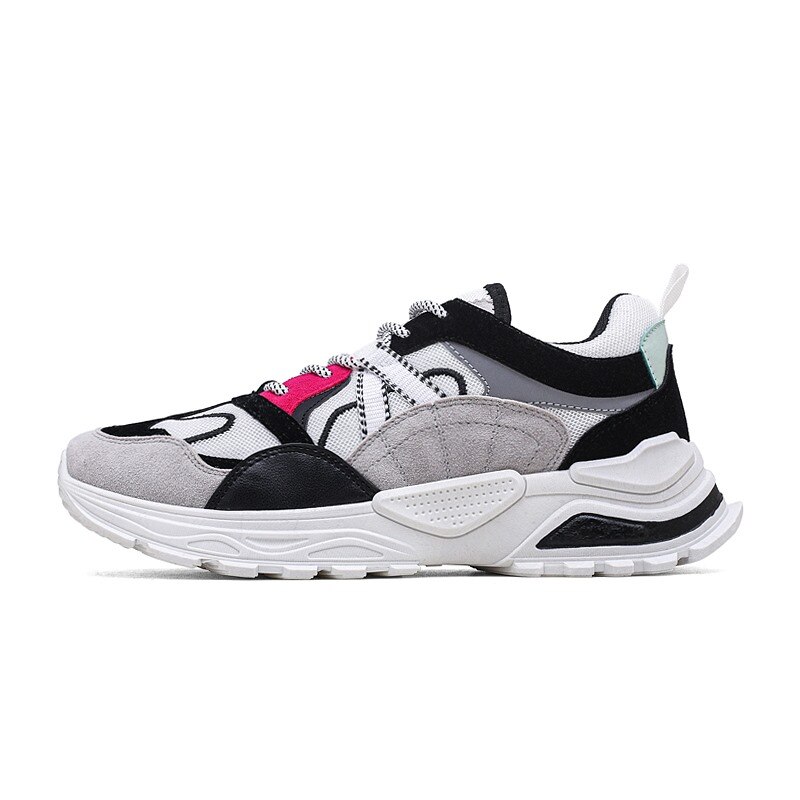 Männer der Trend Lässig Turnschuhe Atmungs Trainer Persönlichkeit Komfortable Weichen boden Exklusive Joggen Schuhe: Grau / 7