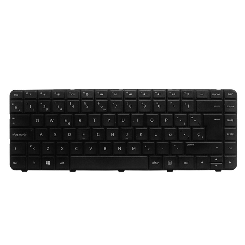 Laptop Spanish Keyboard for HP 697529-161 698694-161 2B-41730I611 SP Keyboard Black