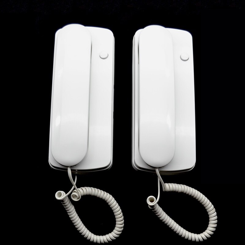Visiophone Audio de porte à chambre, interphone de maison, sonnette: TL-109DC