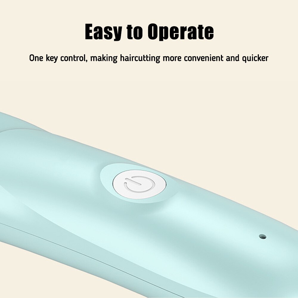 Elektrische Baby Tondeuse Stil Trimmer Kinderen IPX7 Waterdichte Oplaadbare Cordless Kapsel Kit Voor Peuters