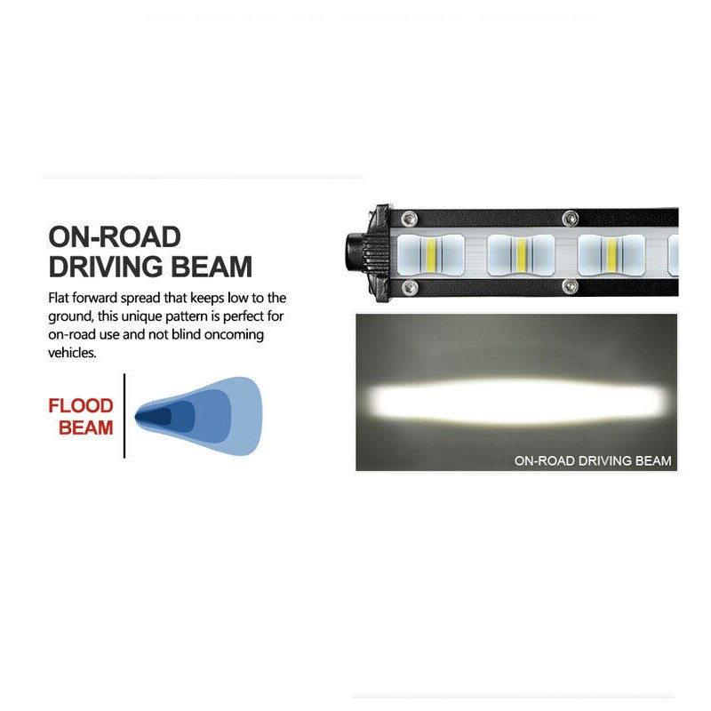 Remplacement LED lumière de travail mince 18W 6D 7... - Grandado