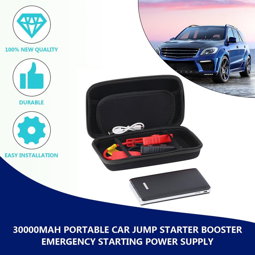 Draagbare 30000Mah Auto Jump Starter Pack Booster Led Charger Batterij Power Bank Emergency Beginnend Voeding