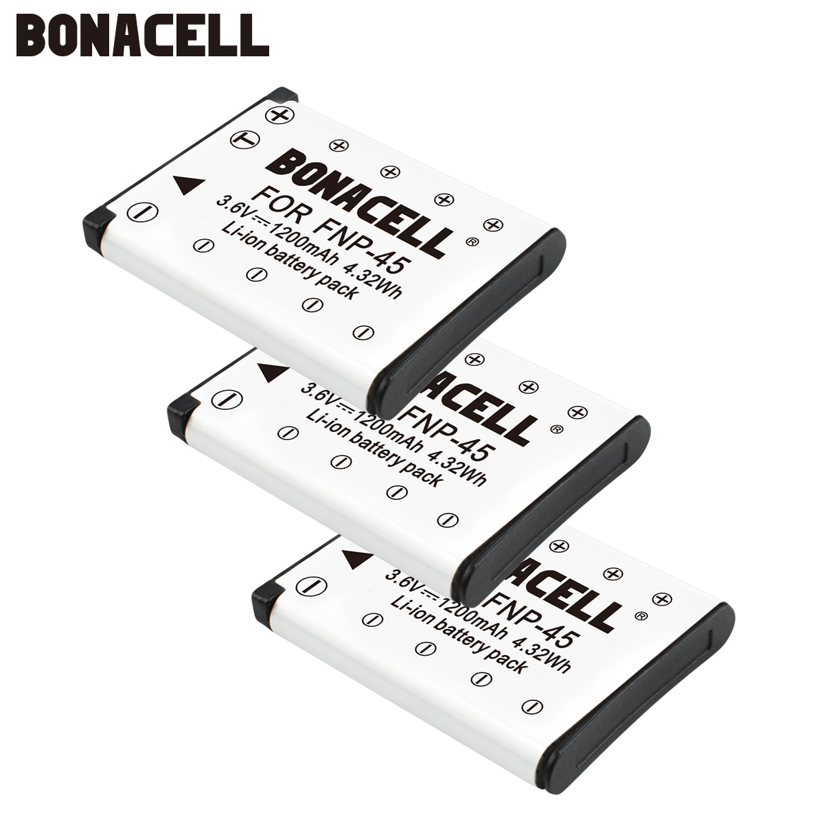 Bonacell Li-40B Li 40B 42B batería para Olympus Li-42B NP-45 para Nikon EN-EL10 D-Li63 D-Li108 NP-80 CNP80 KLIC-7006 L50
