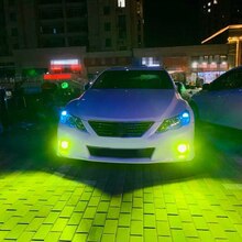2pcs Super Bright Lime Green LED Bulbs H11 H8 Car Truck Fog Lights Fog Lamp Replacement Bulbs Long Service Life