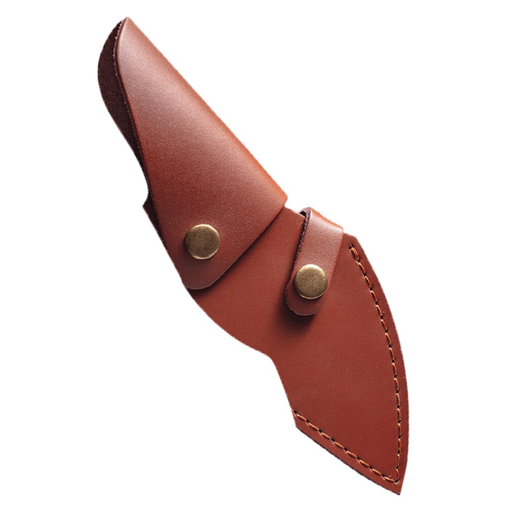 Funda De Cuero Para Cuchillos Chef - Funda Extra Gruesa De 8 Pulgadas Con Correa Para Cinturón