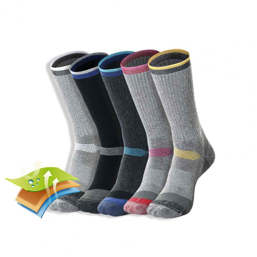 1 Pair Socks Women Men Faux Wool Soft Tube Socks Breathable Sweat-absorbent Casual Sports Snowboarding Skiing Long Socks