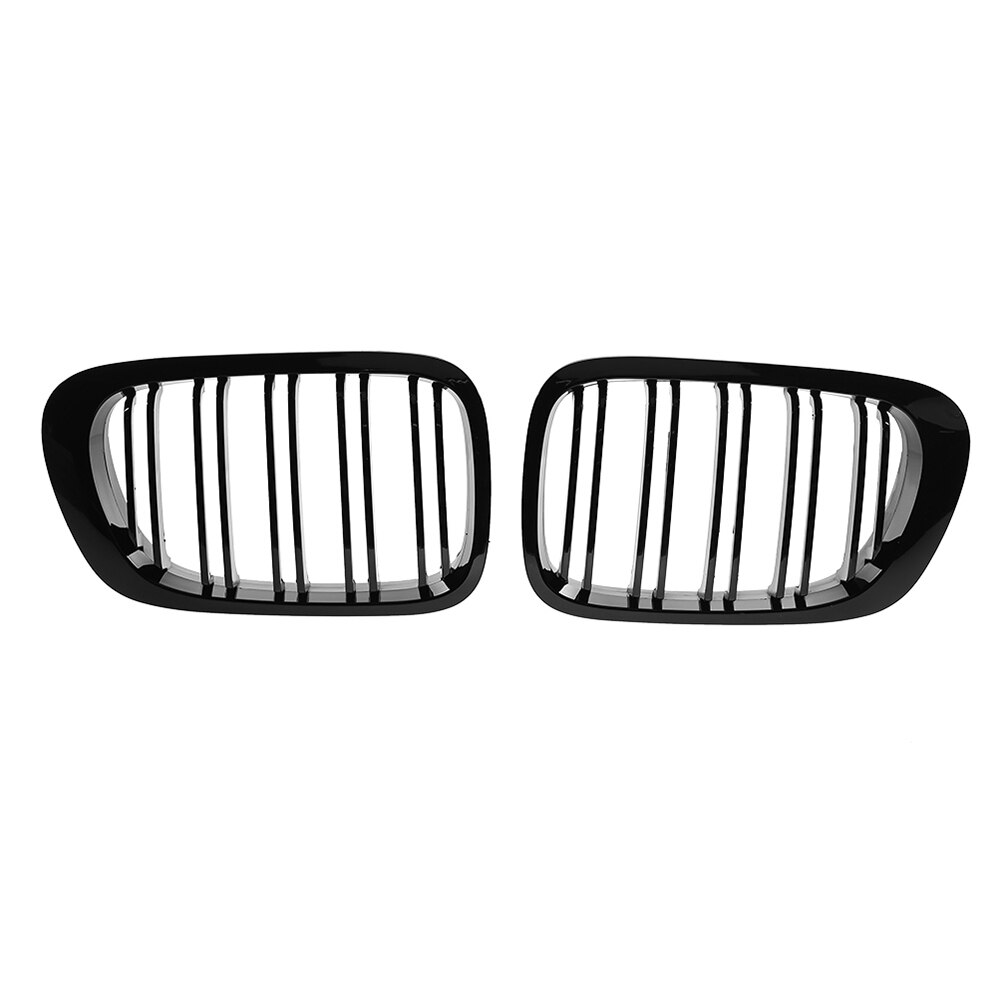Rejilla delantera de riñón doble para BMW, accesorio de recambio de rejilla delantera para BMW E46 serie 3, 318i, 320i, 325i, 330i, 4 puertas, Años 1998 a 2001