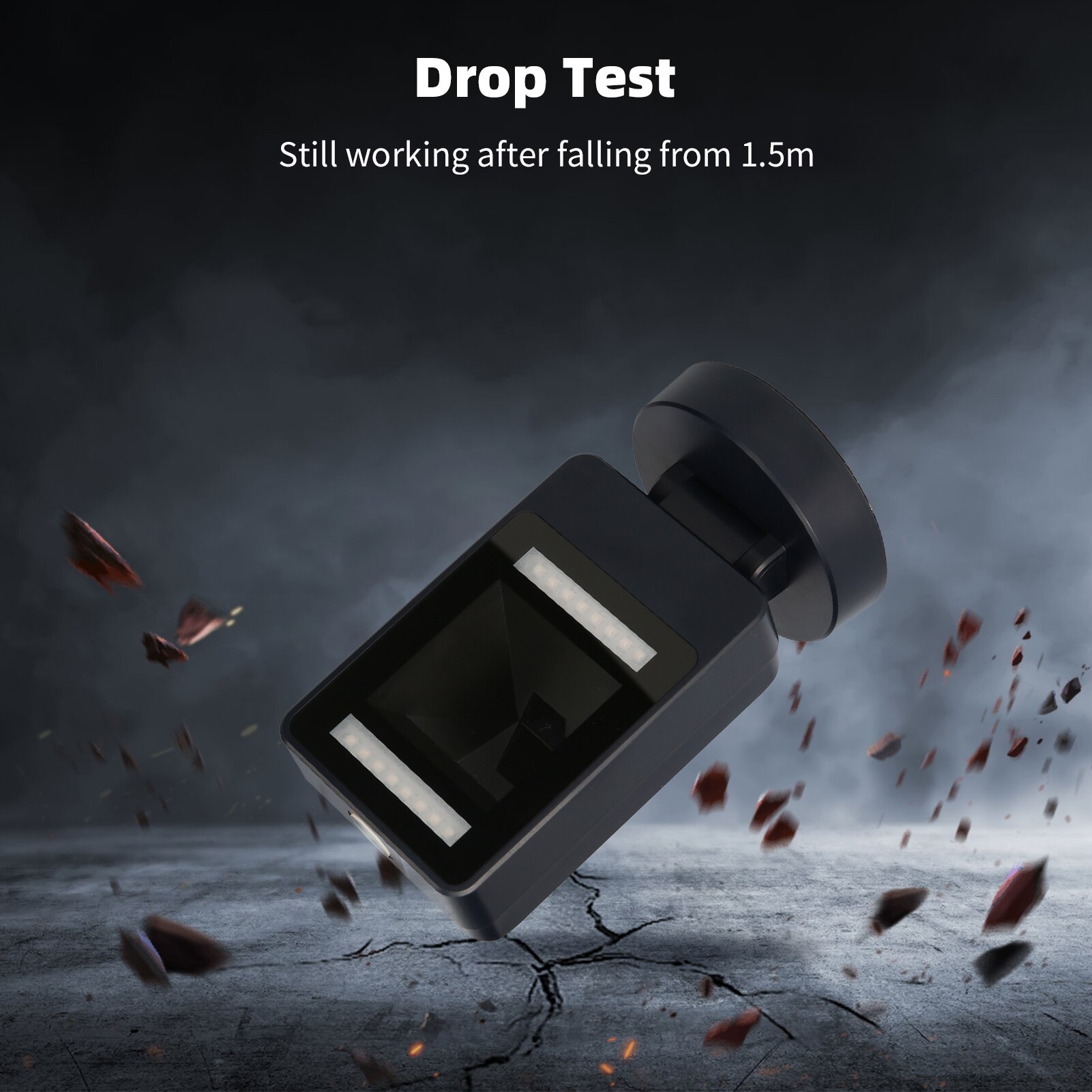 Desktop 1D 2D QR Omnidrectional Barcode Scanner Platform USB Wired Hands-free Automatic Bar Code Reader Adjustable Scanning Head