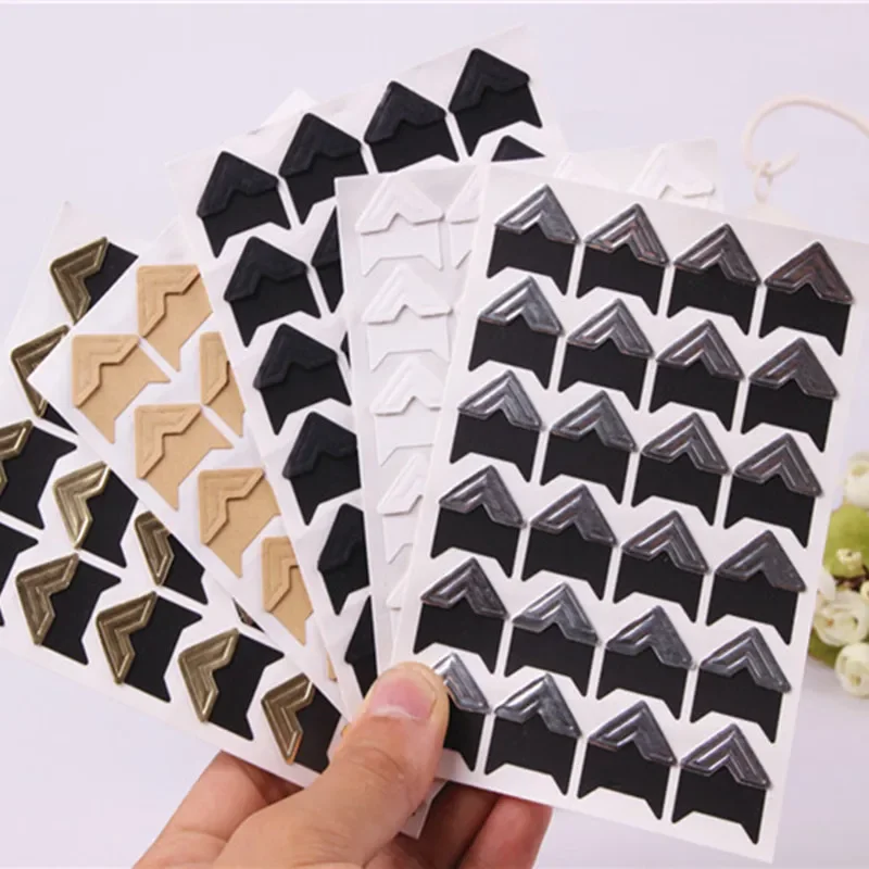 DIY Photo Album Frame Decoration, Scrapbooking Protect Stickers, 5 Sheet Sticker Paper