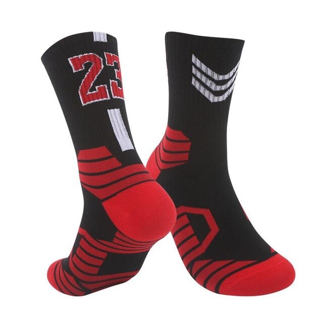 Chaussettes de sport pour hommes et femmes, 5 couleurs, 1 paire, pour basket-ball, motif amusant, amoureux de la , toutes saisons, décontracté: 5