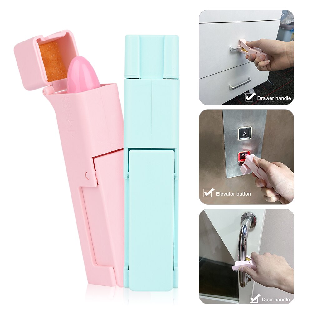 No Touch Open Door Assistant Portable Elevator Button Drawer Door Handle Assistant Safety Contactless Tool R R