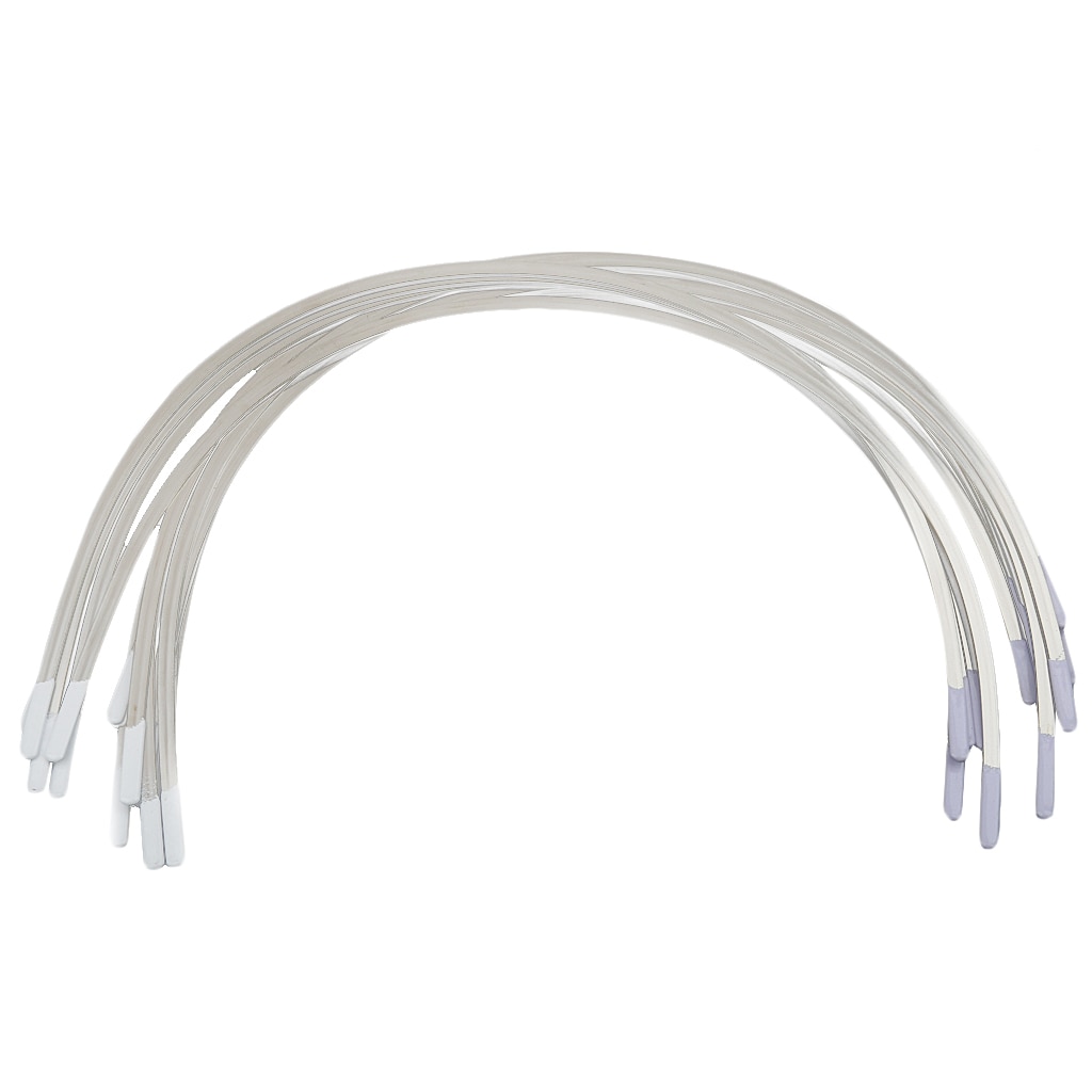 6 Pairs/Lot Stainless Steel Handmade Bra Underwire Silver Replacing Wires