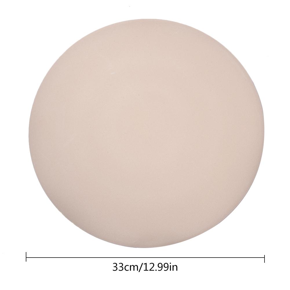 33CM Round Pizza Baking Tray Non-stick Heat-resistant Pizza Stone Pan for Home Restaurant Barbecue grilled chicken grilled steak