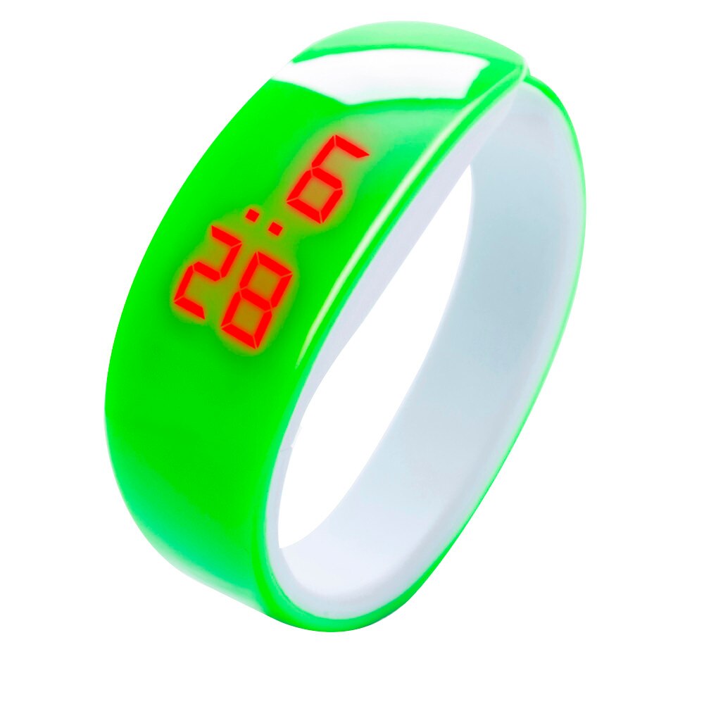 Led digital display armbånd ur delfin unge sportsarmbånd simple reloj deportivo  wd3 havet