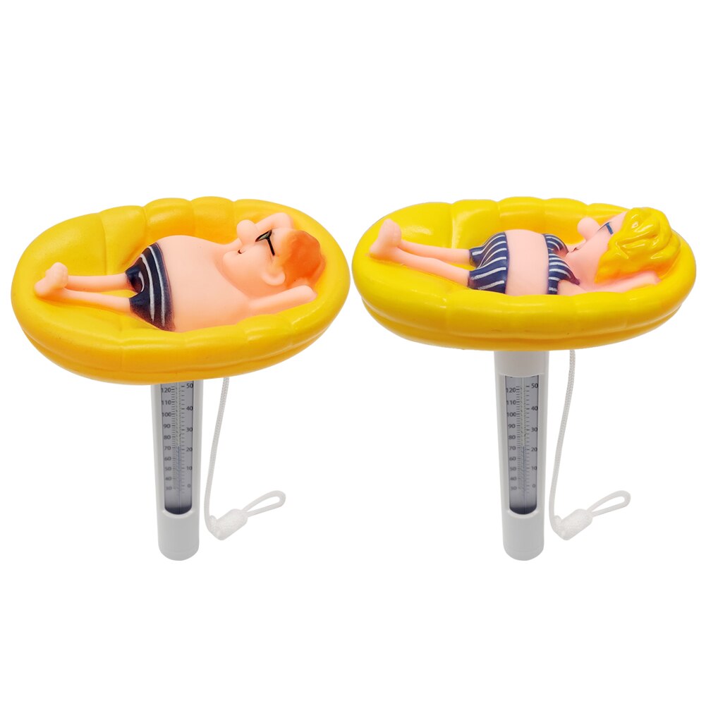 Spa Whirlpool Wasser Temperatur Messung Meter Schwimmbad Porträt Schwimm Thermometer für Familie Ich bin Freien Schwimmen Zubehör
