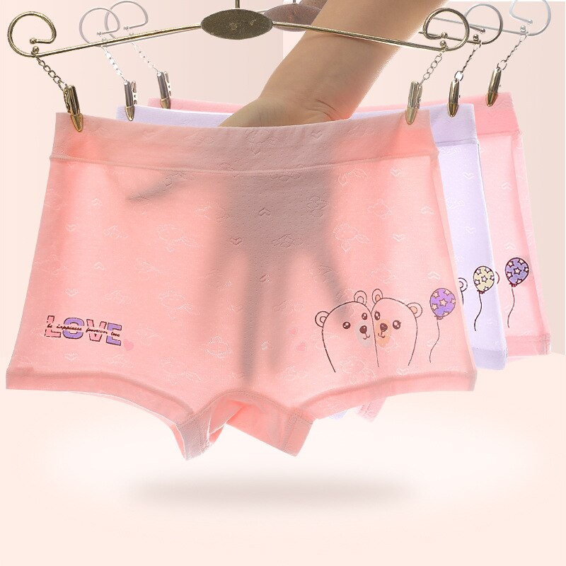 Ragazza intimo bambini mutandine bambino intimo per ragazze mutande slip boxer biancheria intima GDHZ-6007-5P