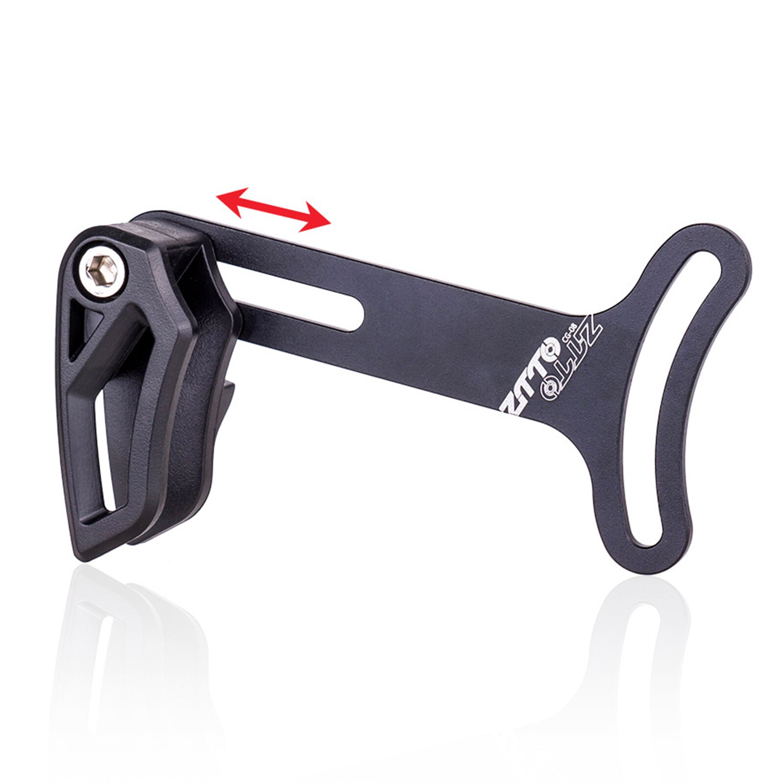 Soporte de guía de cadena para bicicleta eléctrica, Protector de cadena de aleación de aluminio, montaje directo, anticaída, para Motor Bafang