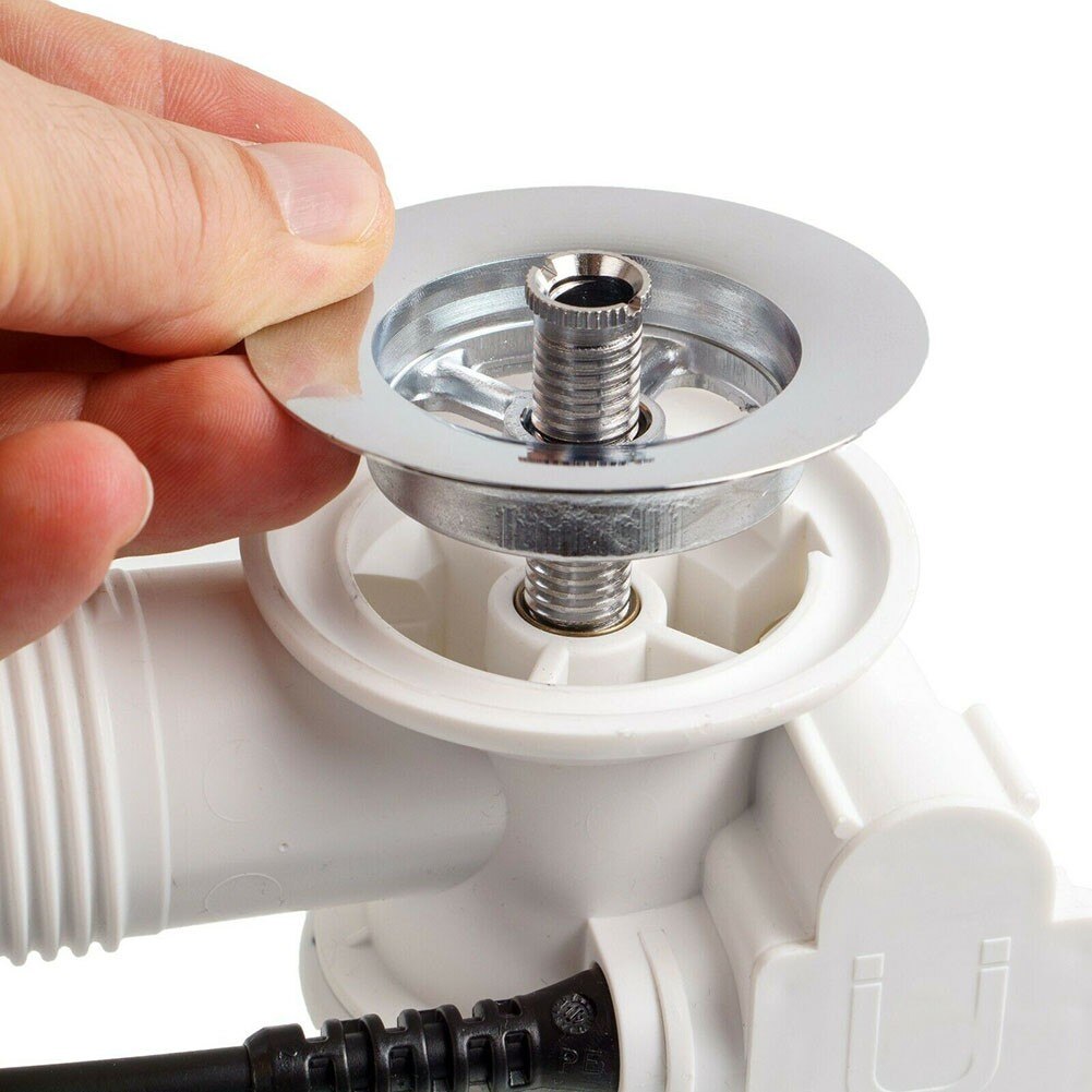 1/2/5pc 35mm /45mm Kitchen Sink Basket Strainer Waste Threaded Screw Connector Stainless Steel Kitchen Fixtures Tools