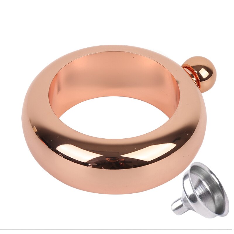 3.5 Oz Kruik Armband Heupfles Bangle Wijn Fles Rvs Whiskey Vodka Alcohol Drinkware Pocket Flagon: Alcohol Bracelet D
