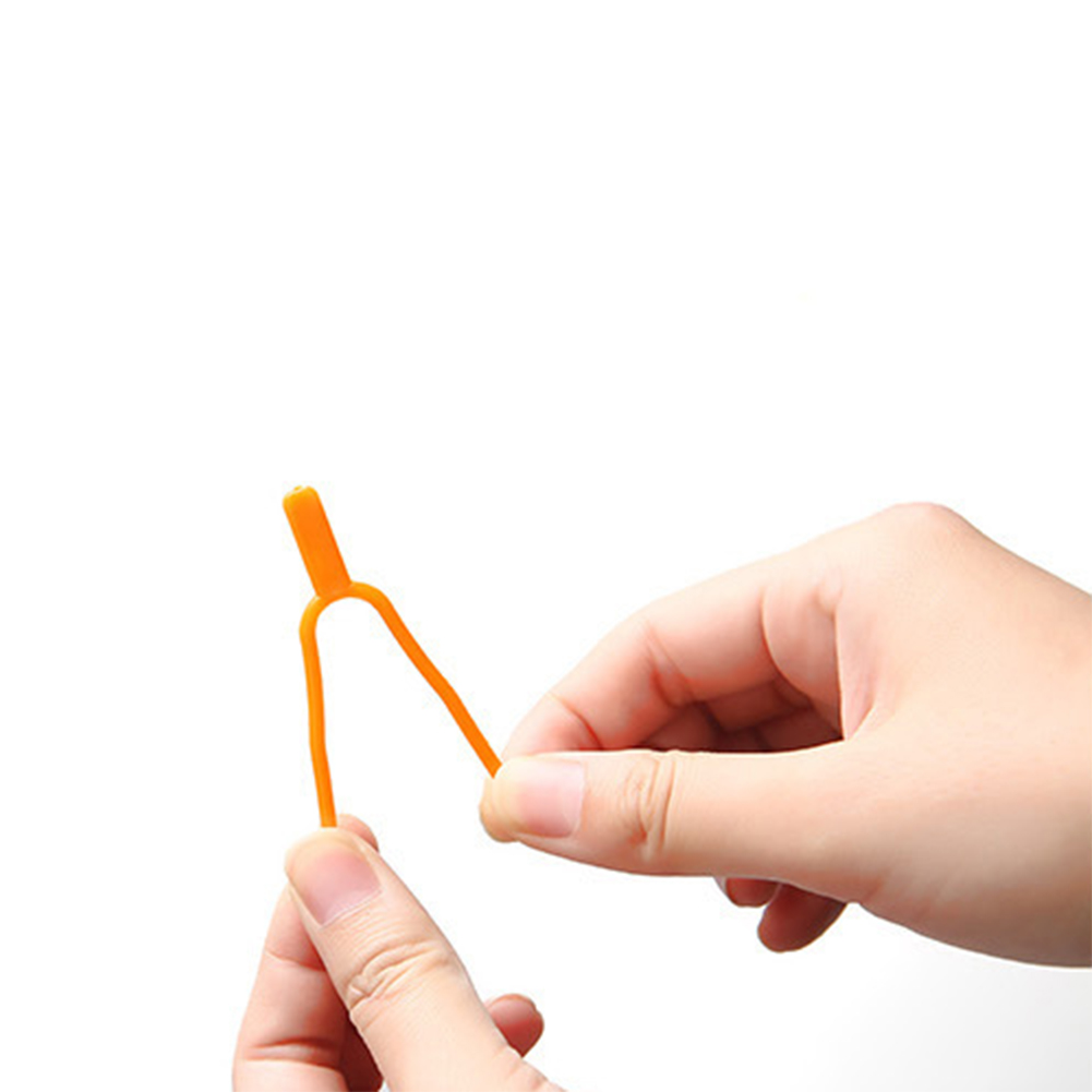 100pcs Tuin Tool Plastic Plant Clips Uitlopers bevestiging bevestiging Armatuur klem aardbei vork Landbouw Clip