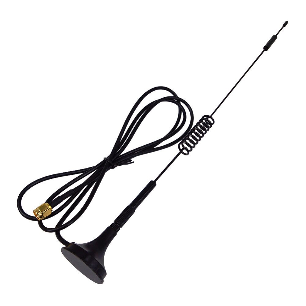 4G Antenne 7-8dbi Lte Dubbele Schroef Antenne 698-960 Mhz Met Magnetische Basis Sma Plug Mannelijke RG174 1M Voor Router B315 B525 B310