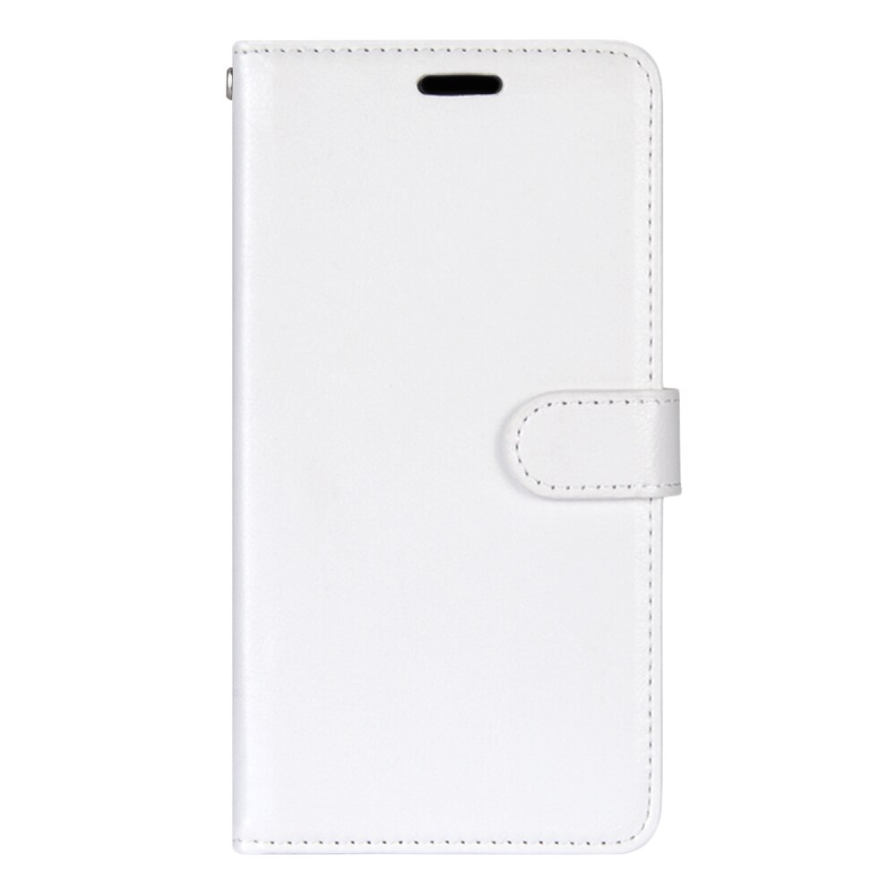 Per Nokia 2.4 custodia portafoglio tinta unita Flip PU pelle Funda per Nokia 2.4 Nokia2.4 TA-1277 TA-1275 TA-1274 TA-1270 Cover Coque Capa: 2